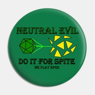 Neutral Evil Pin