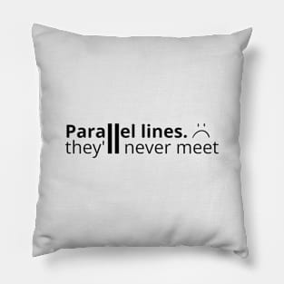 Funny Math Quote Pillow