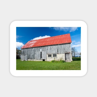 Barn with a Red Roof Magnet