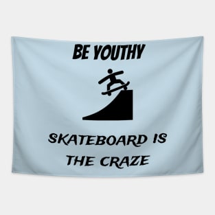 Skateboard craze! Tapestry