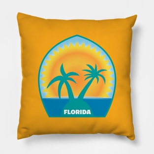 Florida - Palm Beach Pillow