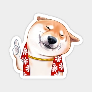 Funny Shiba Dog Magnet