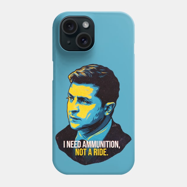 I Need Ammunition, Not A Ride Phone Case by nordacious