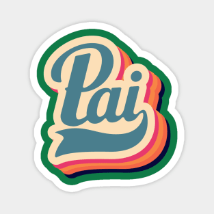 Embrace Pai's Bohemian Charm with Our Unique Shirt Design Magnet