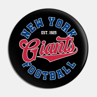 New York Giants Football Logo! Pin