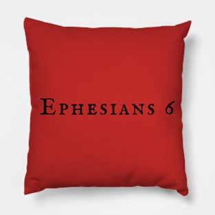 Ephesians 6 - Full Armor of God Pillow