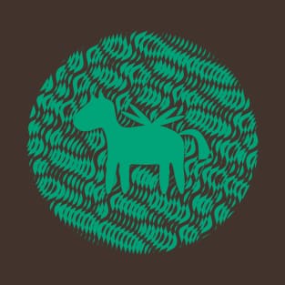 Green pegasus T-Shirt