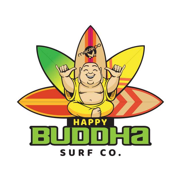 Happy Buddha Surf Co. by Makakoo Designs