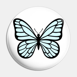 Blue Morpho Butterfly Pin