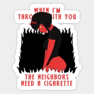 Cigarette Daydreams Stickers for Sale