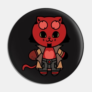 Cattie Hellboy Pin