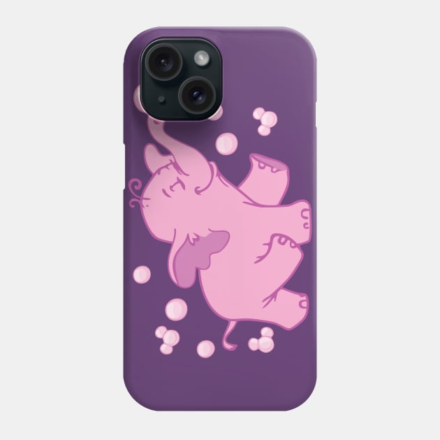 Pink Elephants On Parade Phone Case by Twister