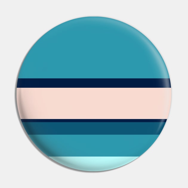 A singular compound of Oxford Blue, Blue Sapphire, Christmas Blue, Pale Cyan and Champagne Pink stripes. Pin by Sociable Stripes