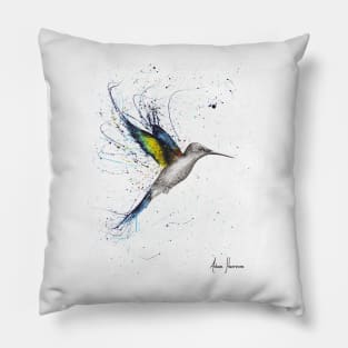 Happy Hummingbird Pillow