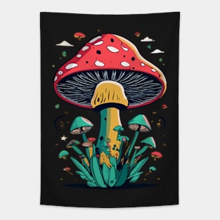 Magic mushrooms Tapestry