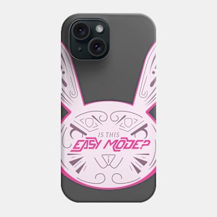 D.VA "Is This Easy Mode?" Hand Lettered Phone Case