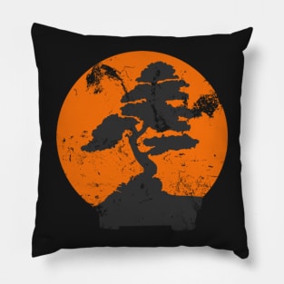 Miyagi Banzai Tree Karate Kid Patch Pillow