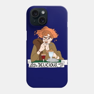 Mrs Peacock Loves The Soup Phone Case