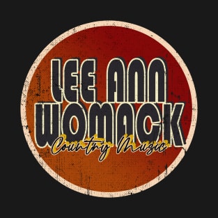 Art Drawing - Lee Ann Womack 10 Vintage T-Shirt