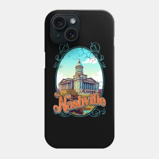 Nashville Tennessee Vintage Distressed Phone Case