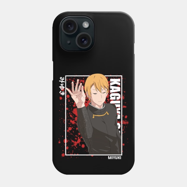 Miyuki Shirogane kaguya sama Phone Case by Otaku Emporium