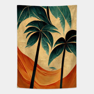 Tropical palm 2 Tapestry