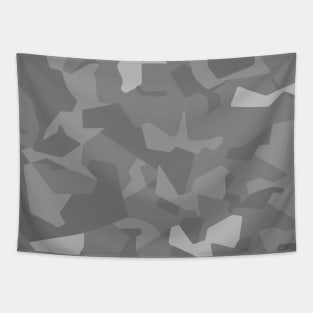 Design camo pattern light grey Tapestry