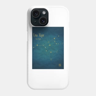 Night Sky Constellations - Ursa Major Phone Case