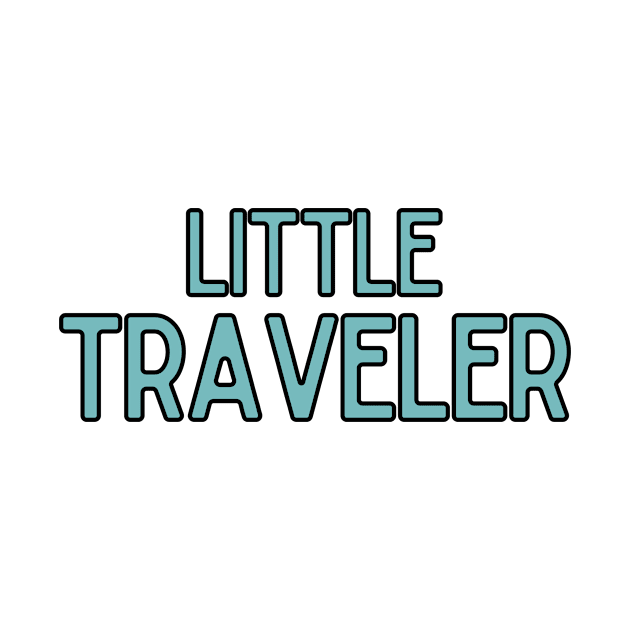 Little Traveler - Blue Travel Design by BloomingDiaries