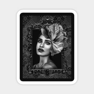 Ladies Fine Art HomeDecor Wall Art Digital Prints Artwork Illustration Fine Magnet