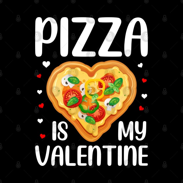 Pizza Is My Valentine Funny Valentines Day Gifts Boys Kids by DragonTees