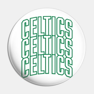 CELTICS Pin