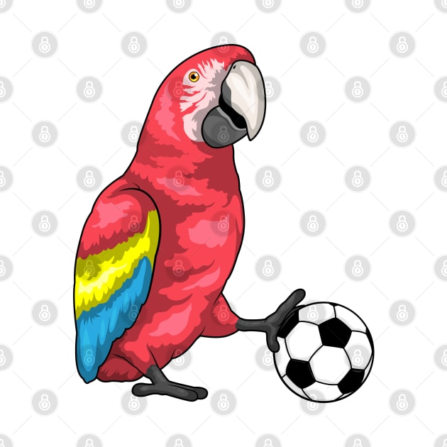 Parrot Soccer player Soccer by Markus Schnabel