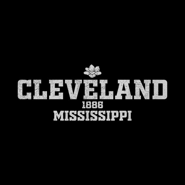 Cleveland Mississippi by LocationTees