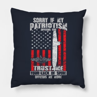 Submariner Patriotism Pillow