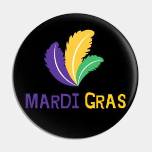 Mardi Gras Cool Festive Parade Pin