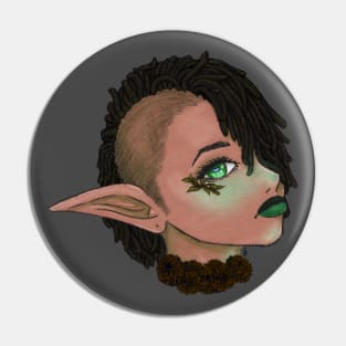 Orange Elf Pin