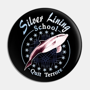 Silver Lining School Pin