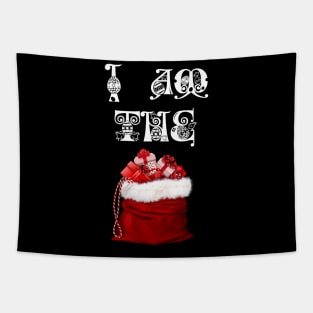 Holiday Gift Black Tapestry