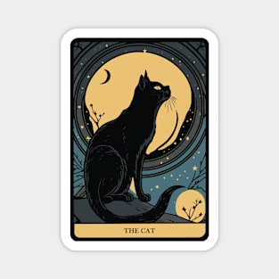 Tarot card "The cat" Magnet