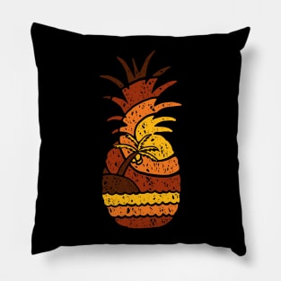 Pineapple and Beach Pillow