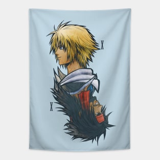 FF10 character art 2 Tapestry