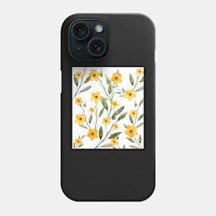 Watercolor flower #5 Phone Case