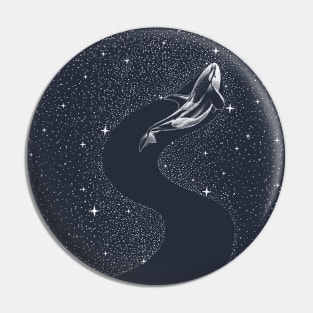 starry orca Pin