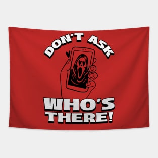 Slasher Film Scary Movie Funny Tapestry