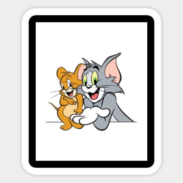 Tom Cat And Jerry Mouse Tom And Jerry Sticker Teepublic