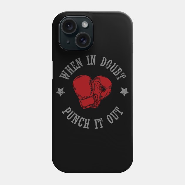 BOXING Phone Case by HSDESIGNS