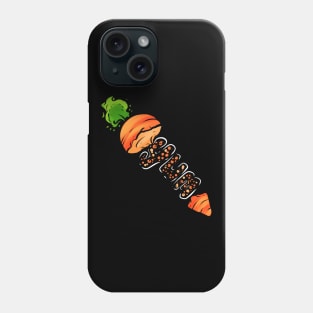 Carrots And Vegetables Are Yummi - Yum For Vegan Phone Case