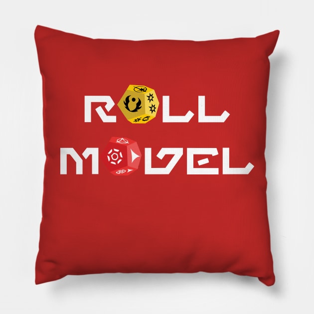 Roll Model Pillow by Freq501