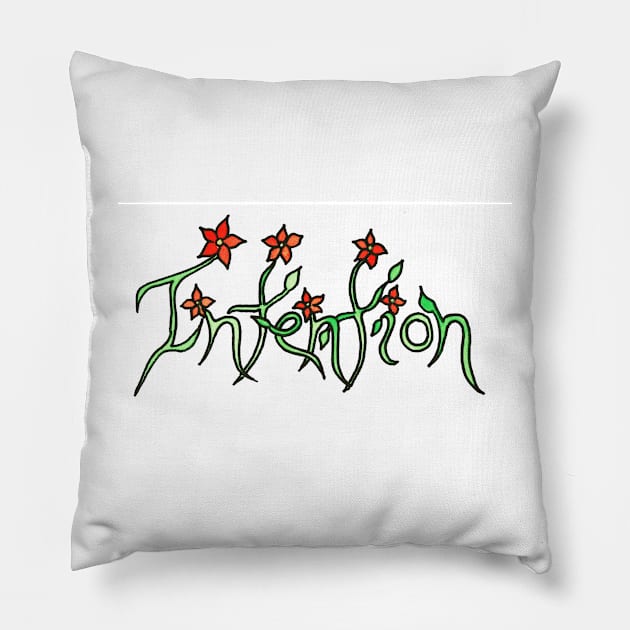 Intention Pillow by TerraDumont